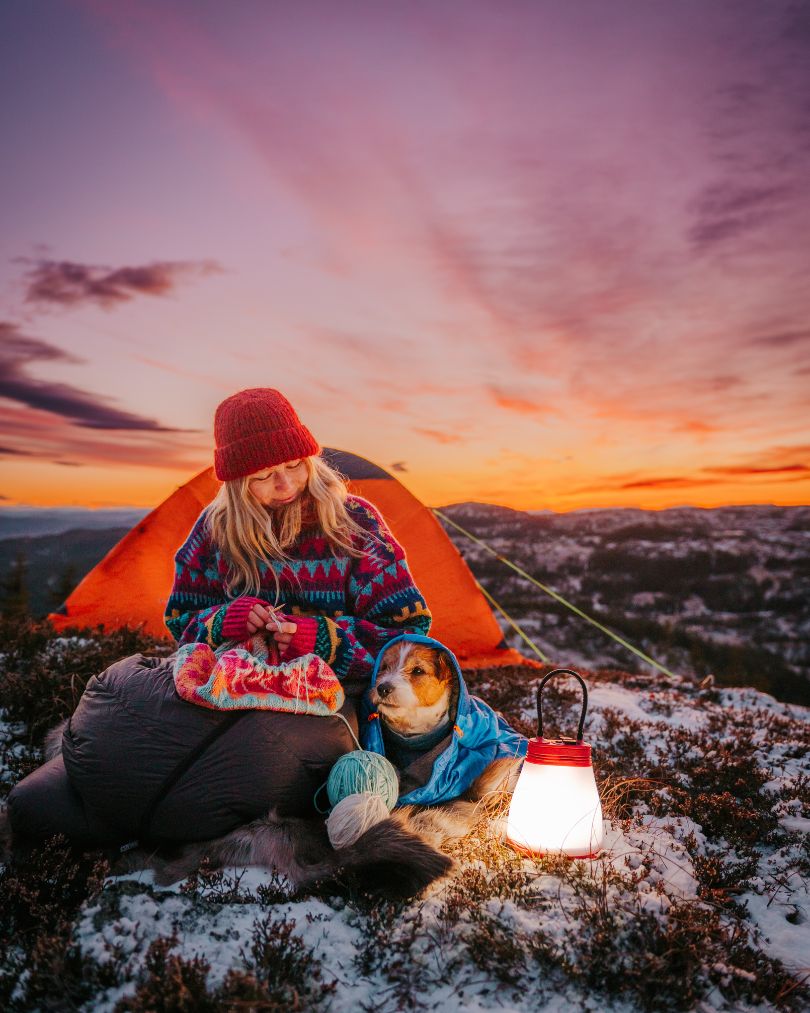 UNE GENSER GARNPAKKE SUNSET