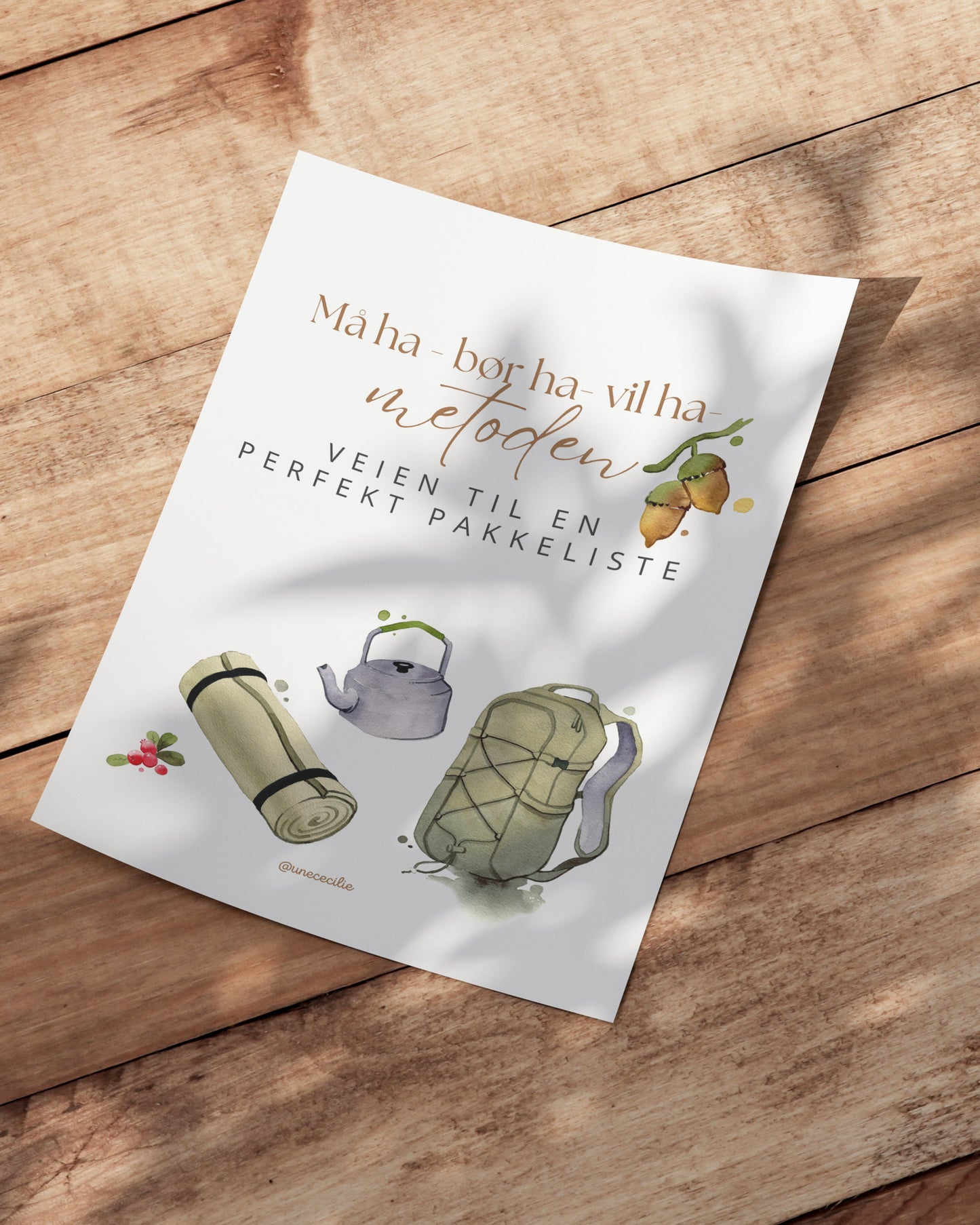 VEIEN TIL EN PERFEKT PAKKELISTE