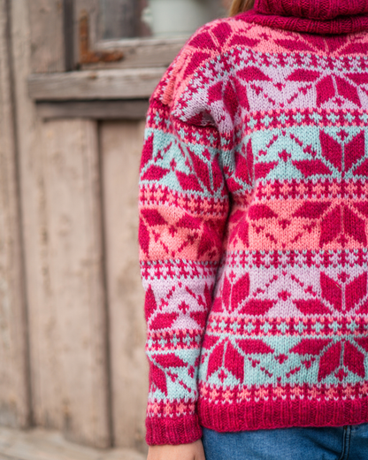 LJOS GARNPAKKE CERISE