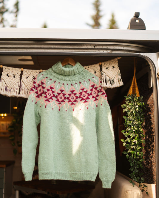 LEIF JUMPER MINT MEDIUM