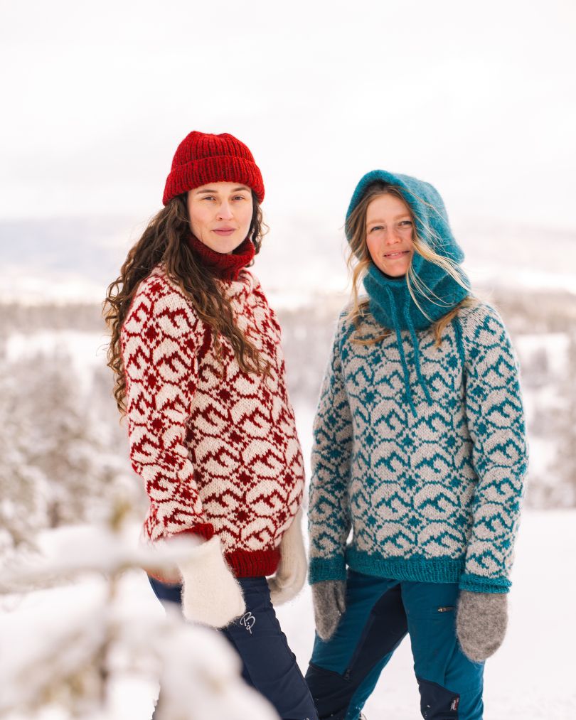 LOFOTFOLK GARNPAKKE RØD