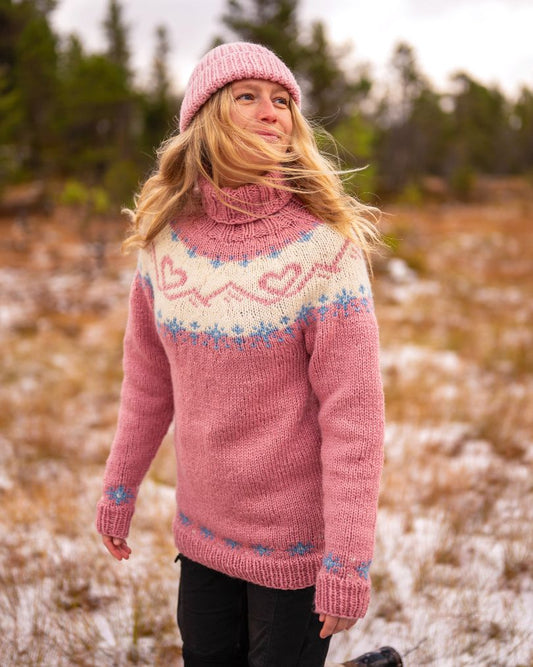 FJELLGENSEREN GARNPAKKE ROSA