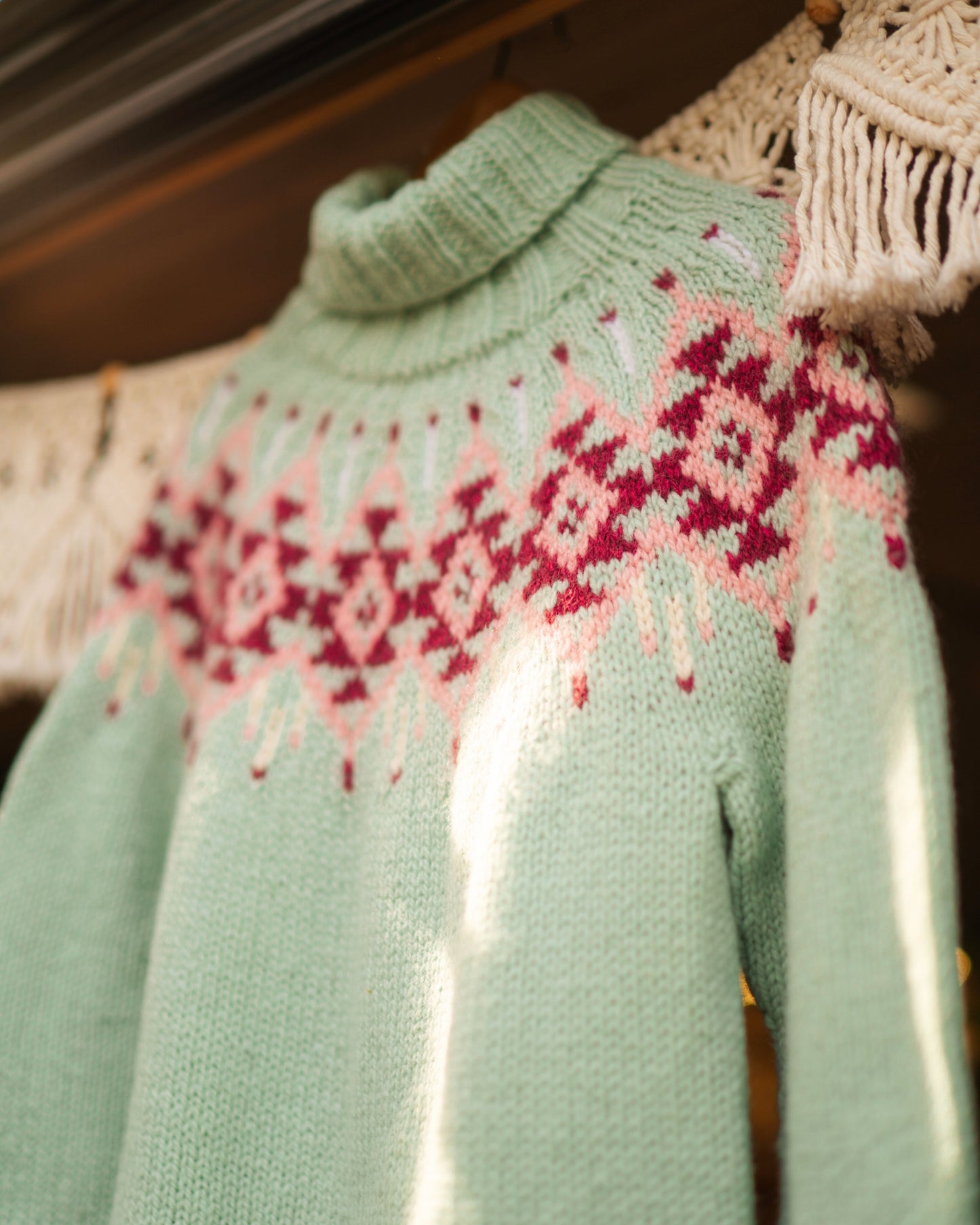 LEIF JUMPER MINT MEDIUM