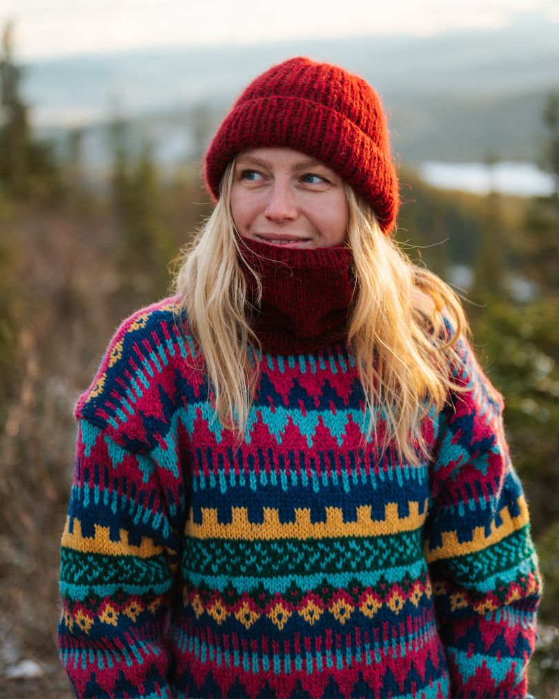 UNE GENSER GARNPAKKE SUNSET