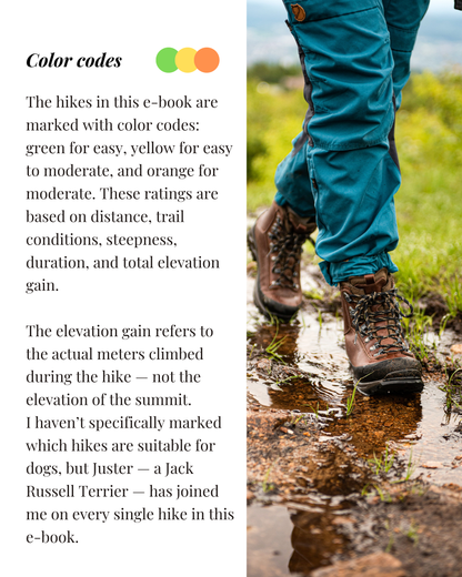 E-BOOK: 24 SHORT HIKES WITH AMAZING VIEWS