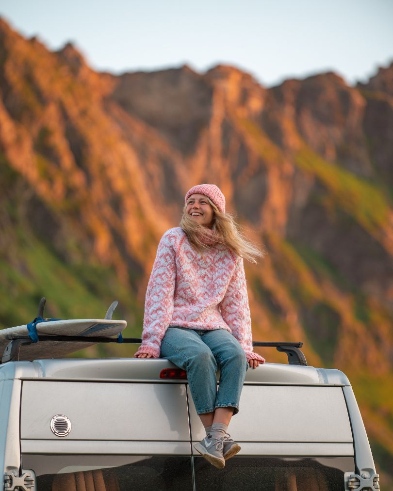 LOFOTFOLK GARNPAKKE ROSA