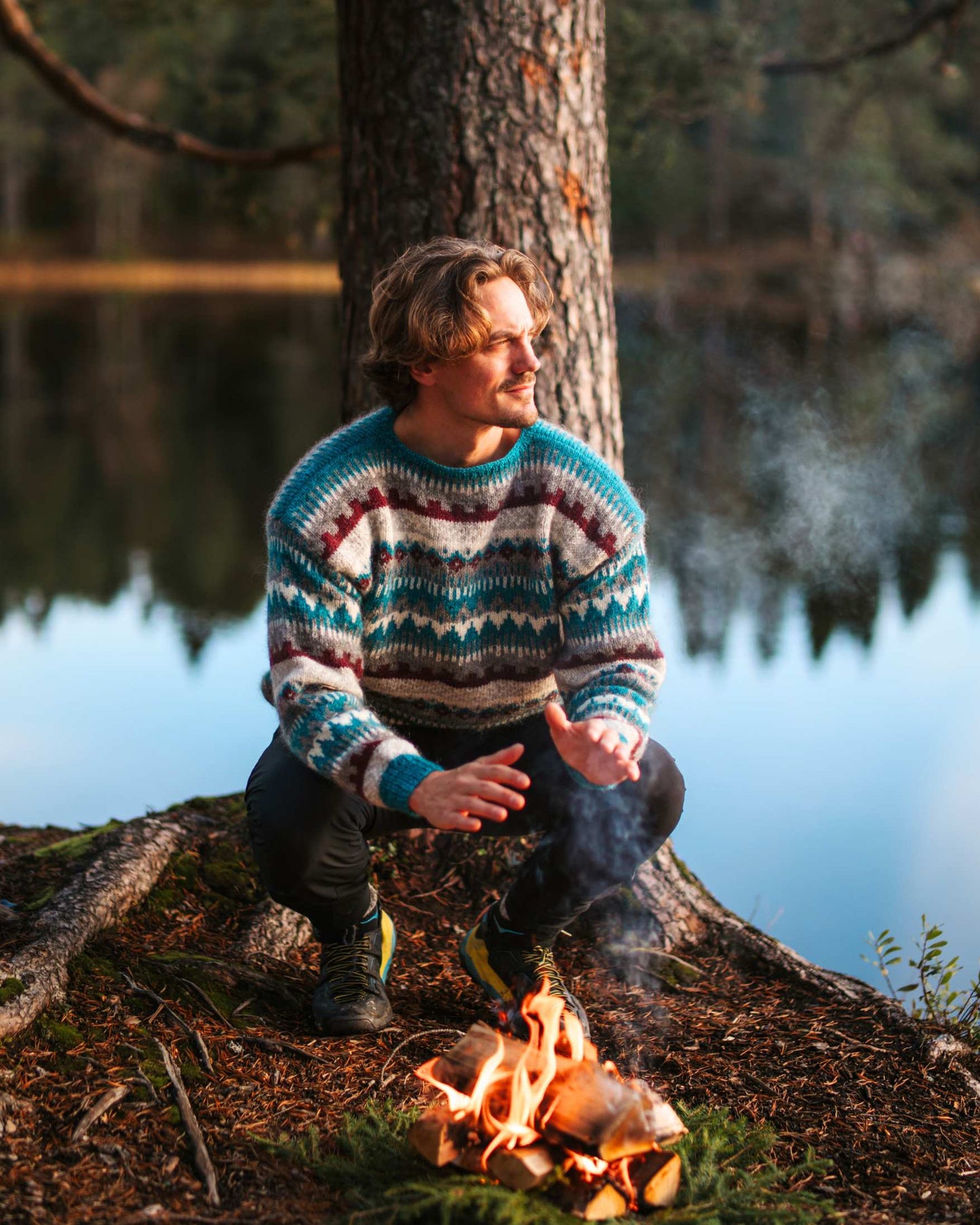 UNE GENSER GARNPAKKE TURKIS