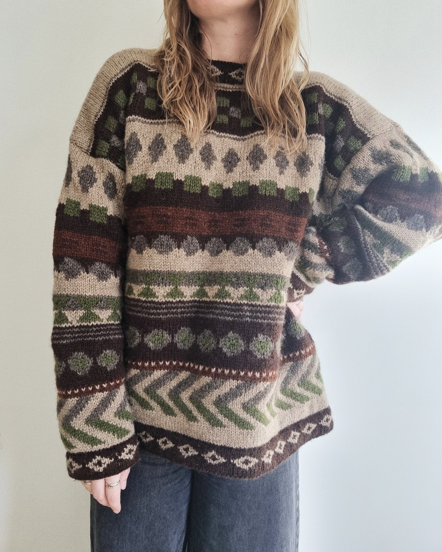 BJORG SWEATER STRIKKEOPPSKRIFT