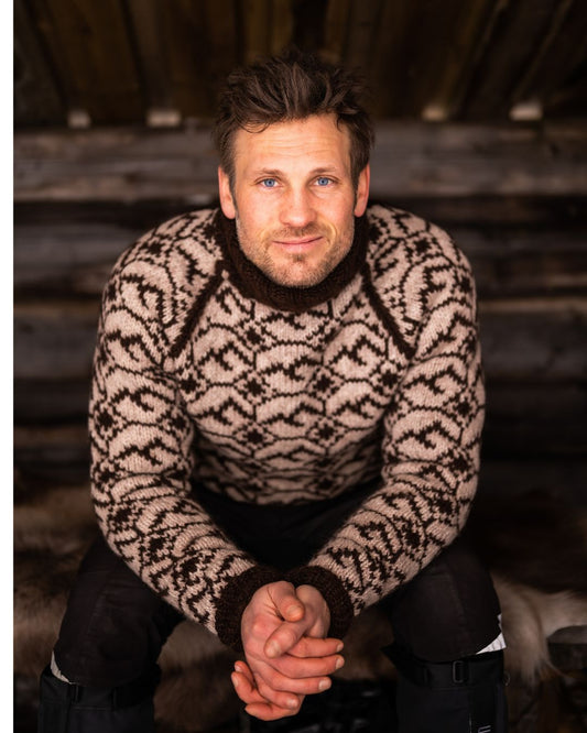 LOFOTFOLK GARNPAKKE BRUN