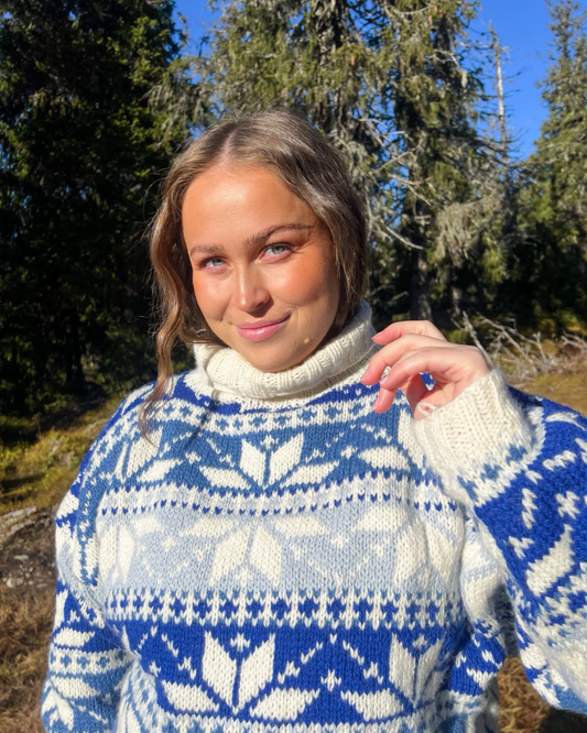LJOS GARNPAKKE BLÅ
