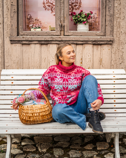 LJOS GARNPAKKE CERISE